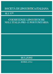 Chapter, L'italiano in Europa : usi e funzioni in due paesi europei, Bulzoni