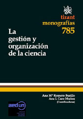E-book, La gestión y organización de la ciencia, Tirant lo Blanch