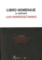 E-book, Libro homenaje al Profesor Luis Rodríguez Ramos, Tirant lo Blanch