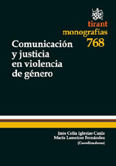 E-book, Comunicación y justicia en violencia de género, Tirant lo Blanch