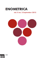 Heft, Enometrica : Review of the Vineyard Data Quantification Society and the European Association of Wine Economists : 5, 2, 2012, EUM-Edizioni Università di Macerata