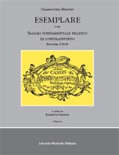 E-book, Esemplare, o sia Saggio fondamentale pratico di contrappunto, Bologna 1774-76, Martini, Giovanni Battista, 1706-1784, Libreria musicale italiana