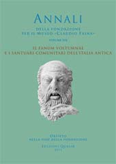 Article, Le fontane nei santuari d'Etruria, Edizioni Quasar