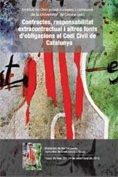 Chapitre, Aspectes rellevants per a l'assegurança d'una futura regulació catalana de la responsabilitat civil, Documenta Universitaria