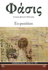 Heft, Phàsis : European Journal of Philosophy : 0, 2012, InSchibboleth