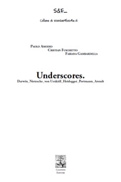 eBook, Underscores : Darwin, Nietzsche, von Uexküll, Heidegger, Portmann, Arendt, Giannini