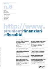 Fascicule, Strumenti finanziari e fiscalità : 6, 1, 2012, Egea