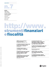 Fascicule, Strumenti finanziari e fiscalità : 7, 2, 2012, Egea