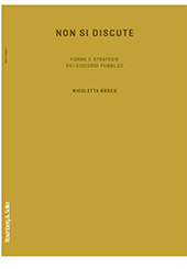 E-book, Non si discute : forme e strategie dei discorsi pubblici, Rosenberg & Sellier