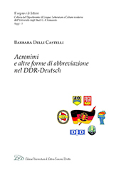 E-book, Acronimi e altre forme di abbreviazione nel DDR-Deutsch, Delli Castelli, Barbara, LED Edizioni Universitarie