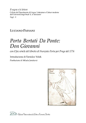 E-book, Porta Bertati Da Ponte : Don Giovanni con fac-simile del libretto di Nunziato Porta per Praga del 1776, LED Edizioni Universitarie