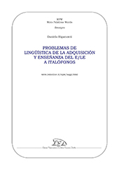 E-book, Problemas de lingüística de la adquisición y enseñanza del e/le a italófonos, LED Edizioni Universitarie
