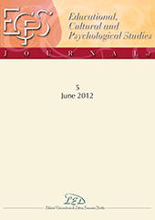 Fascicolo, ECPS : journal of educational, cultural and psychological studies : 5, 1, 2012, LED