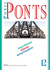 Fascicule, Ponti = ponts : langues littératures civilisations des Pays francophones : 12, 2012, LED