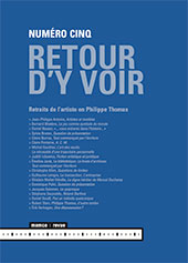 eBook, Retour d'y voir : retraits de l'artiste en Philippe Thomas : numéro cinq, Mamco, Musée d'art moderne et contemporain de Genève