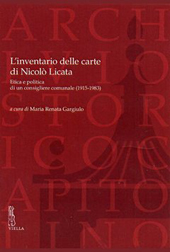 E-book, L'inventario delle carte di Nicolò Licata : etica e politica di un consigliere comunale, 1915-1983, Viella