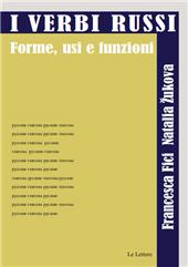 eBook, I verbi russi : forme, usi e funzioni, Le Lettere