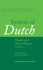 E-book, Syntax of Dutch : Nouns and Noun Phrases, Volume 2, Amsterdam University Press