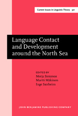 E-book, Language Contact and Development around the North Sea, John Benjamins Publishing Company