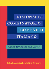 eBook, Dizionario Combinatorio Compatto Italiano, John Benjamins Publishing Company
