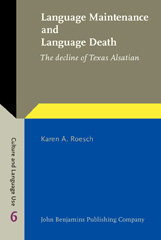 E-book, Language Maintenance and Language Death, Roesch, Karen A., John Benjamins Publishing Company
