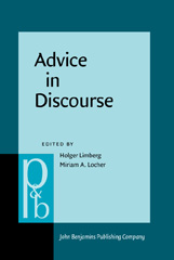 E-book, Advice in Discourse, John Benjamins Publishing Company