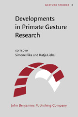 E-book, Developments in Primate Gesture Research, John Benjamins Publishing Company