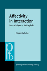 eBook, Affectivity in Interaction, John Benjamins Publishing Company