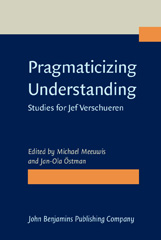 E-book, Pragmaticizing Understanding, John Benjamins Publishing Company