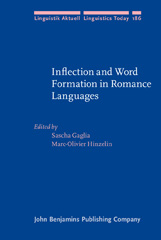 E-book, Inflection and Word Formation in Romance Languages, John Benjamins Publishing Company