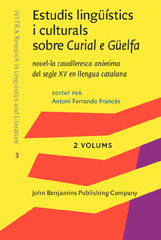 E-book, Estudis linguistics i culturals sobre Curial e Guelfa, John Benjamins Publishing Company