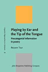 E-book, Playing by Ear and the Tip of the Tongue, John Benjamins Publishing Company