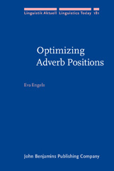 E-book, Optimizing Adverb Positions, John Benjamins Publishing Company