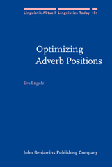 E-book, Optimizing Adverb Positions, Engels, Eva., John Benjamins Publishing Company