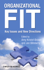 E-book, Organizational Fit : Key Issues and New Directions, Blackwell