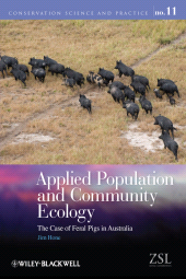 E-book, Applied Population and Community Ecology : The Case of Feral Pigs in Australia, Blackwell