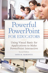 E-book, Powerful PowerPoint for Educators, Marcovitz, David M., Bloomsbury Publishing