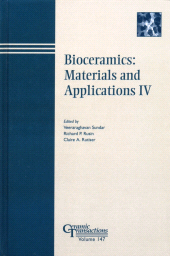 E-book, Bioceramics: Materials and Applications IV, American Ceramic Society