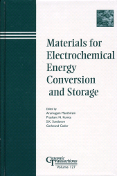 E-book, Materials for Electrochemical Energy Conversion and Storage, American Ceramic Society