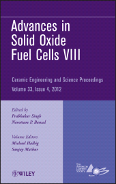 E-book, Advances in Solid Oxide Fuel Cells VIII, Volume 33, Issue 4, American Ceramic Society