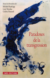 E-book, Paradoxes de la transgression, CNRS Éditions