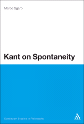 E-book, Kant on Spontaneity, Continuum