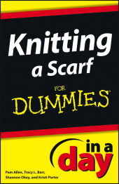 E-book, Knitting a Scarf In A Day For Dummies, Allen, Pam., For Dummies