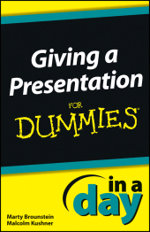 E-book, Giving a Presentation In a Day For Dummies, For Dummies