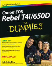 E-book, Canon EOS Rebel T4i/650D For Dummies, For Dummies