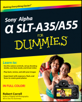 eBook, Sony Alpha SLT-A35 / A55 For Dummies, For Dummies