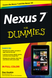 E-book, Nexus 7 For Dummies (Google Tablet), For Dummies