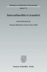 E-book, Interculturalité et transfert., Duncker & Humblot
