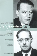 E-book, Briefwechsel 1918-1935. : Mit einem Vorwort von Edgar J. Feuchtwanger. Hrsg. von Rolf Rieß., Duncker & Humblot