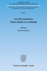 E-book, Ars Persuasionis : Entre doute et certitude., Duncker & Humblot